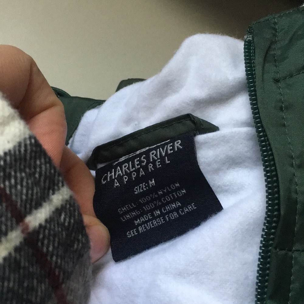 Charles River Kappa Delta Half-Zip Rain Jacket - Picture 4 of 6